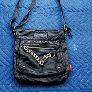 Small black handbag